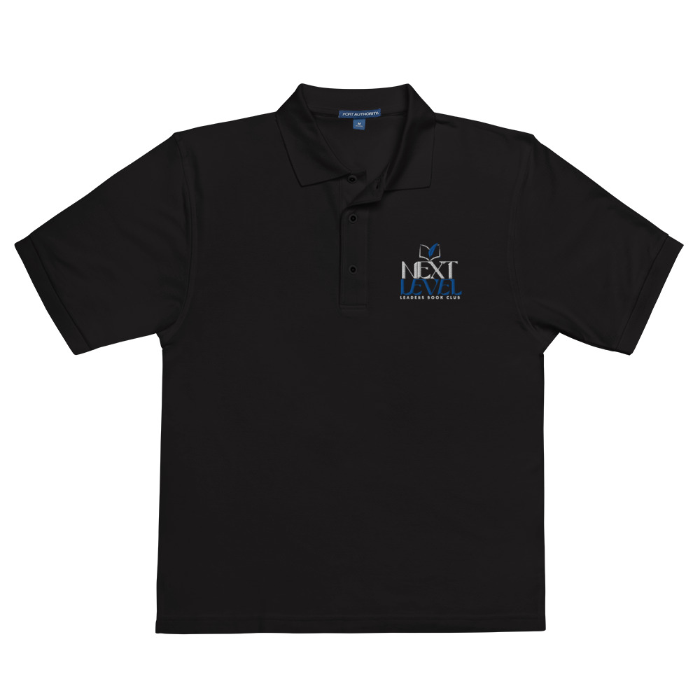 Next level Leaders Book Club Unisex Premium Polo